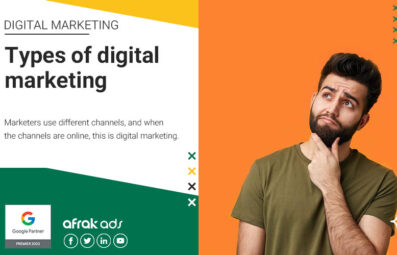 What are different types of digital marketing?